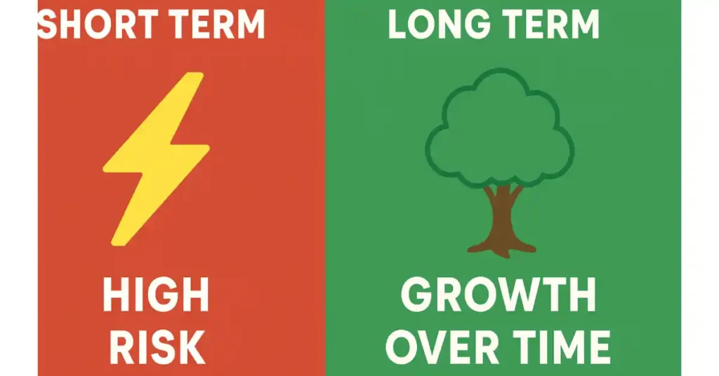 Long Term vs short term investment