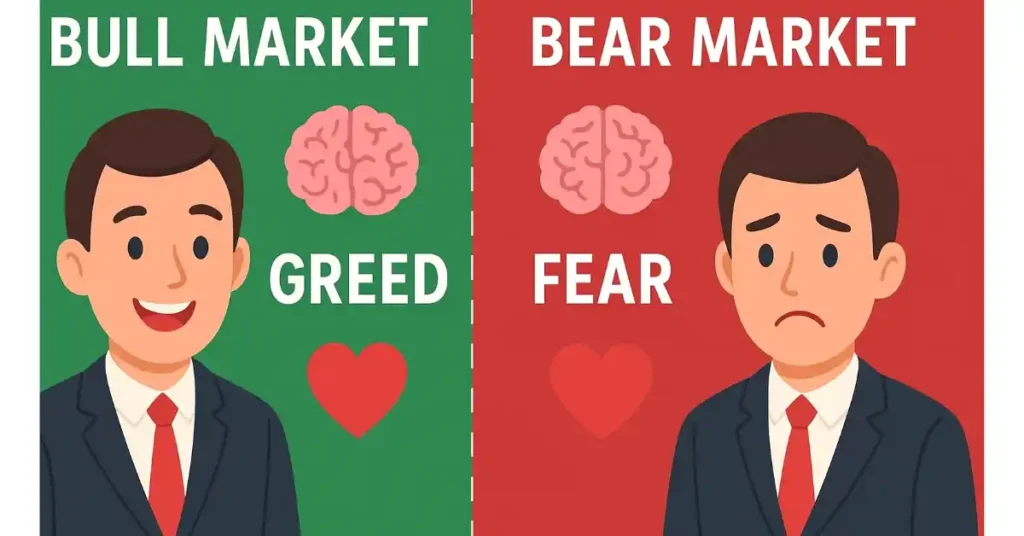 Bull and Bear Market Investor Psychology
