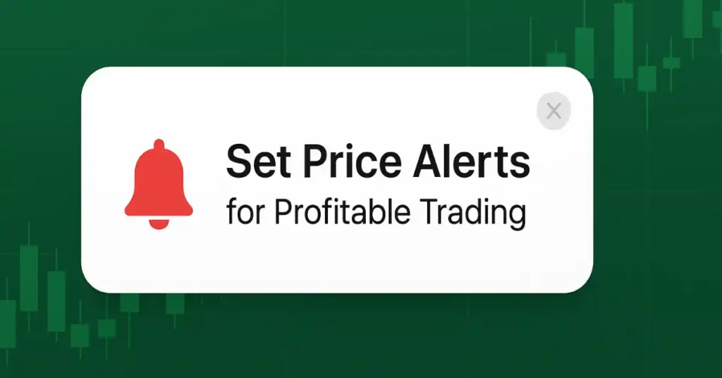 Price Alert kaise set kare Watchlist me
