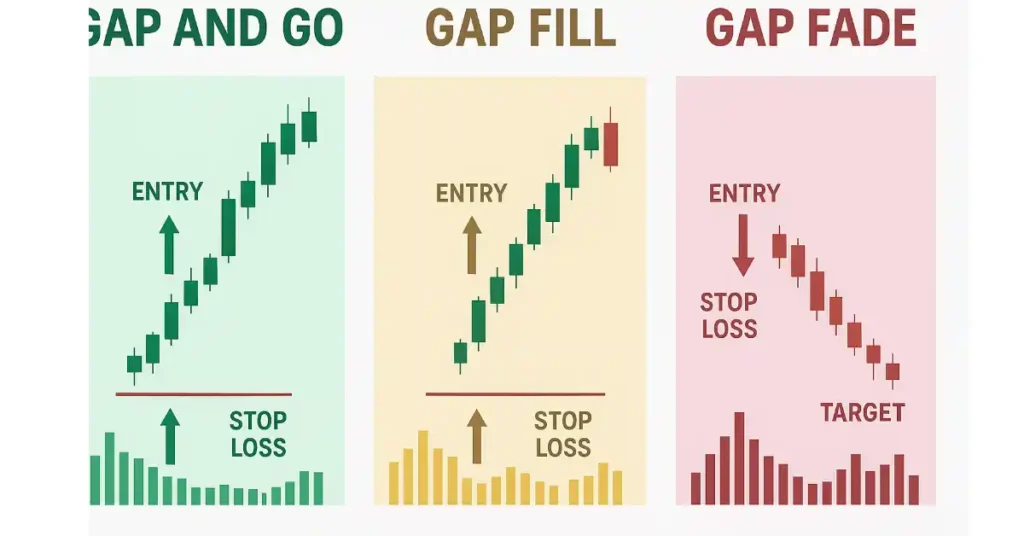 Core Gap Trading Strategies