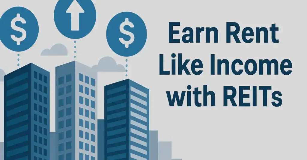 Earn rent like Income with REITS