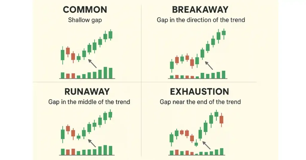 Types of Gaps