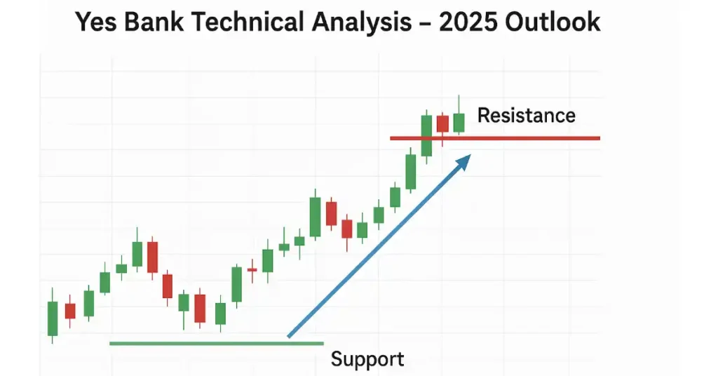 Yes bank share technical Analysis