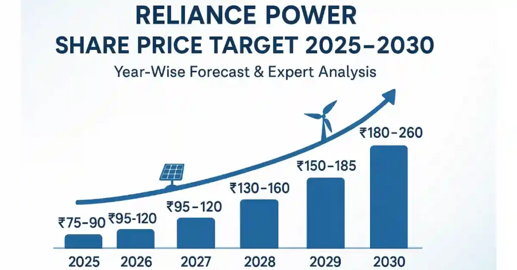 Reliance Power Share Price Target 2025-2030
